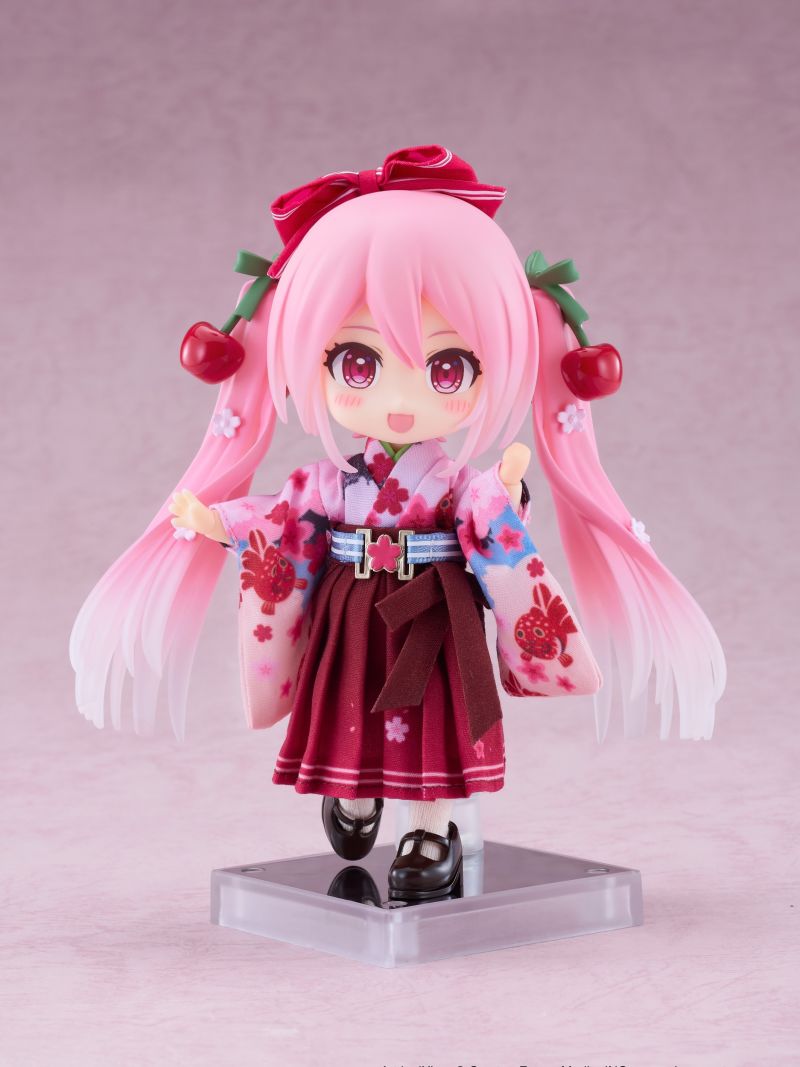 GSC Vocaloid Nendoroid Doll Hatsune Miku Sakura Miku: Hirohako 2025 Ver. - Image 1