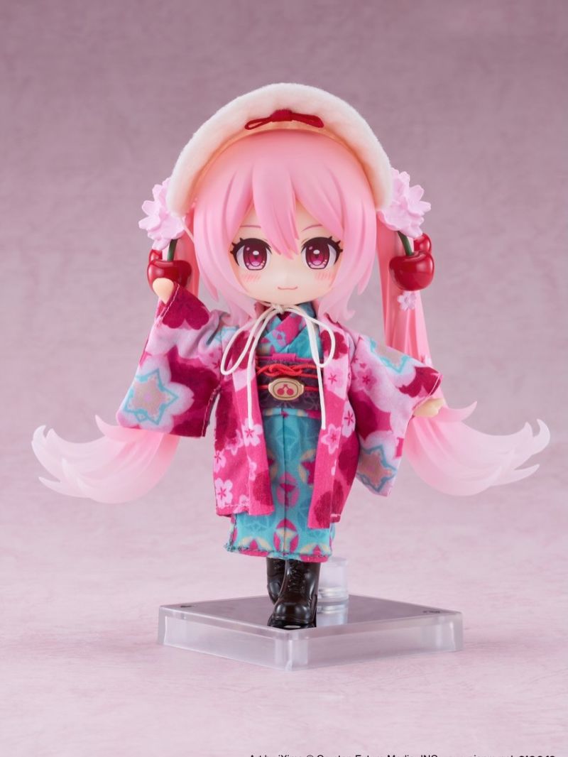 GSC Vocaloid Nendoroid Doll Hatsune Miku Sakura Miku: Hirohako 2025 Ver. - Image 2