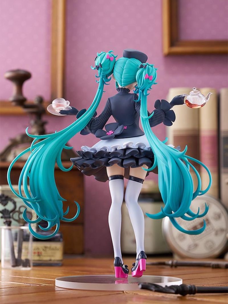 (Pre-order) GSC Vocaloid POP UP PARADE Figure Hatsune Miku: Glasses x Cafe Ver. - Image 2
