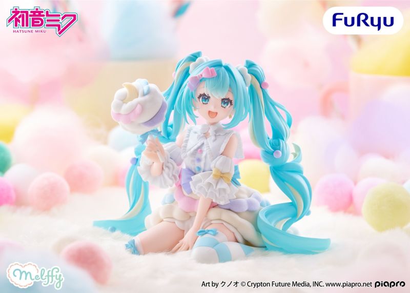 FuRyu Vocaloid Melffy Figure Hatsune Miku: Cotton Candy - Image 1