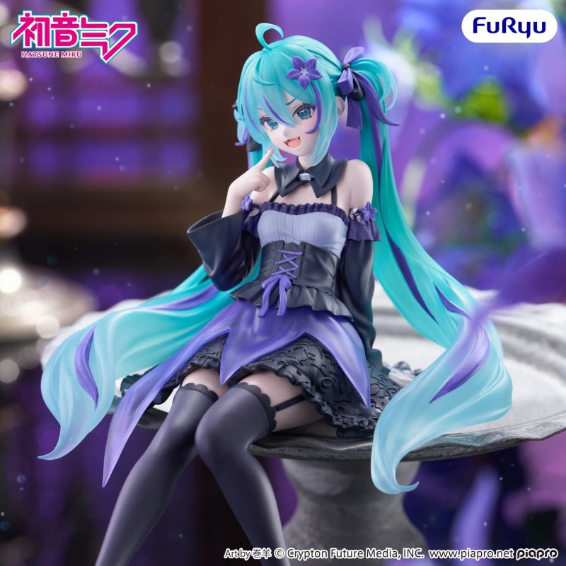 (Pre-order) Hatsune Miku Vocaloid Noodle Stopper Prize Figure Flower Fairy Bellflower by Taito - Image 3
