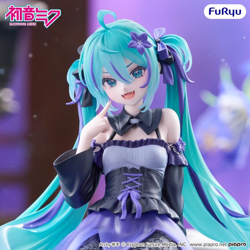 (Pre-order) Hatsune Miku Vocaloid Noodle Stopper Prize Figure Flower Fairy Bellflower by Taito - Image 2
