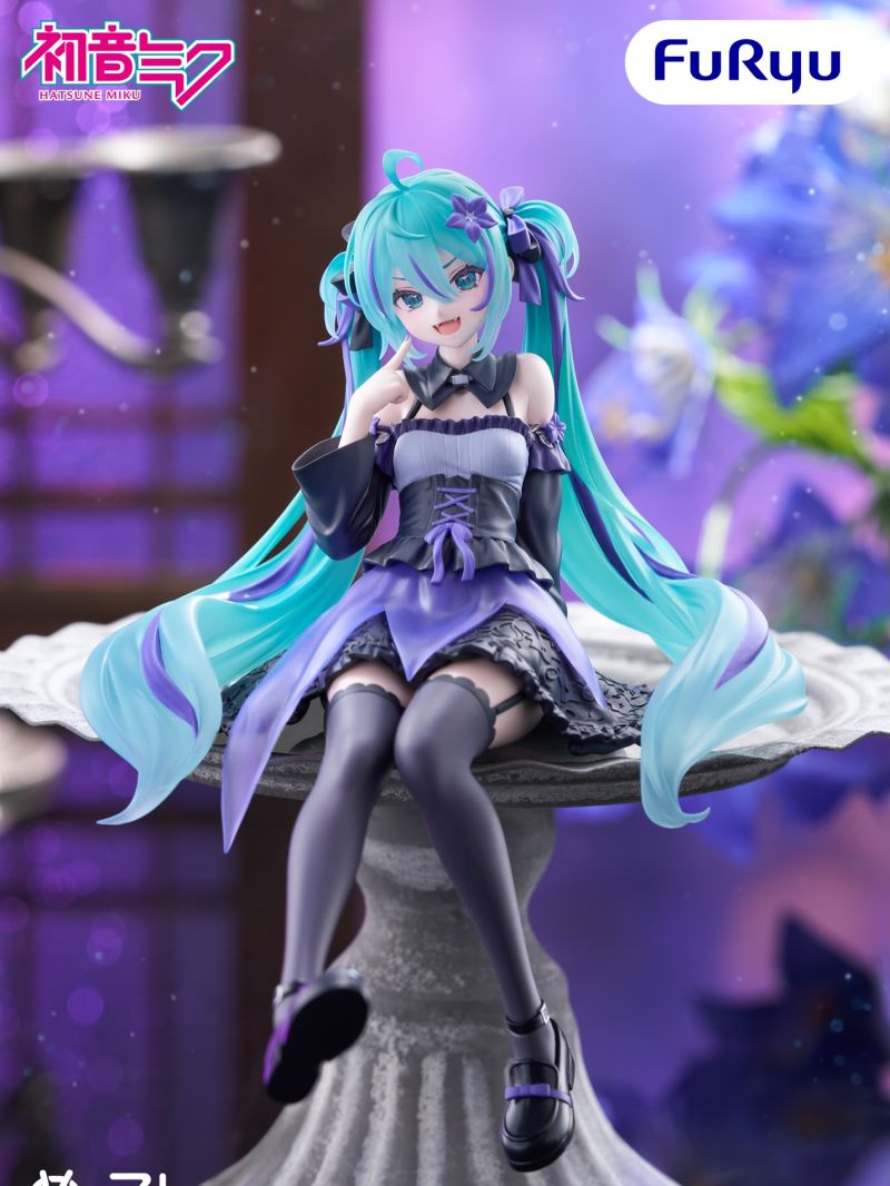 FuRyu Vocaloid Noodle Stopper Figure Hatsune Miku Flower Fairy Bellflower - Image 1