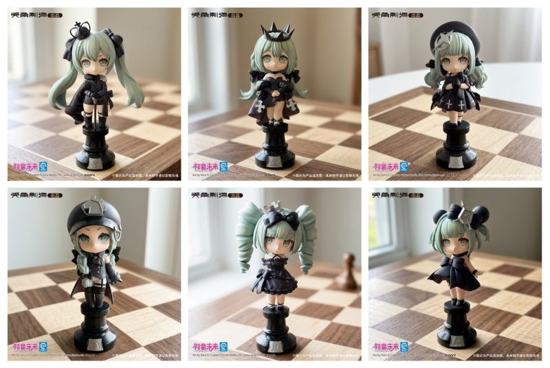 Tianwen Kadokawa Vocaloid Mini Figure Hatsune Miku Chess Series Hatsune Miku - Image 3
