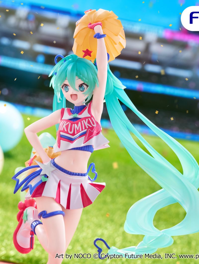 FuRyu Vocaloid Hatsune Miku Muchute Cheer Girl Figure - Image 5