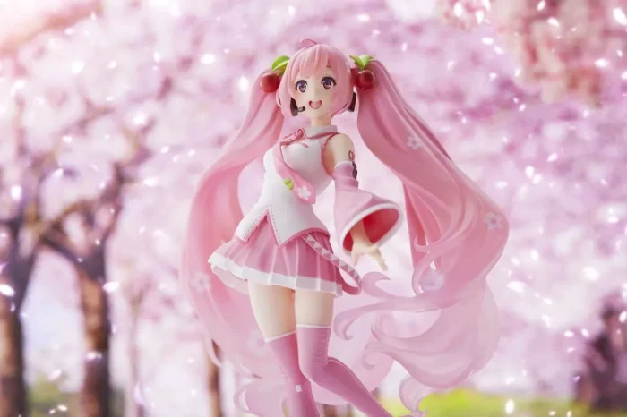 Taito Kuji Honpo Sakura Miku (Double Happy) - Hatsune Miku Sakura Cherry Blossom