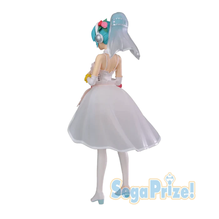 Hatsune Miku - Project DIVA Arcade Future Tone SPM Figure White Dress