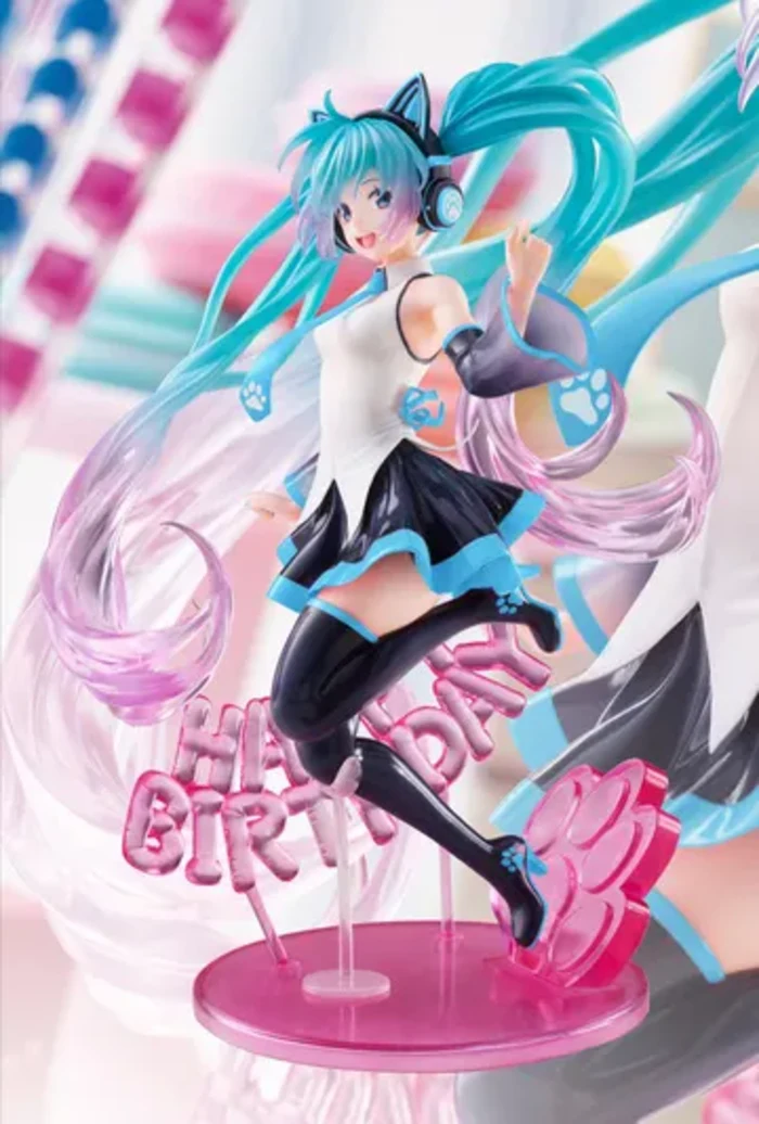 Hatsune Miku Artist MasterPiece AMP Birthday 2021 Happy Cat Ver Taito Online Crane Limited