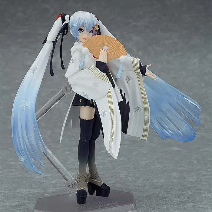 Figma #EX-045 Hatsune Miku Rabbit Yukine - Snow Miku 2018  Crane Priestess Ver