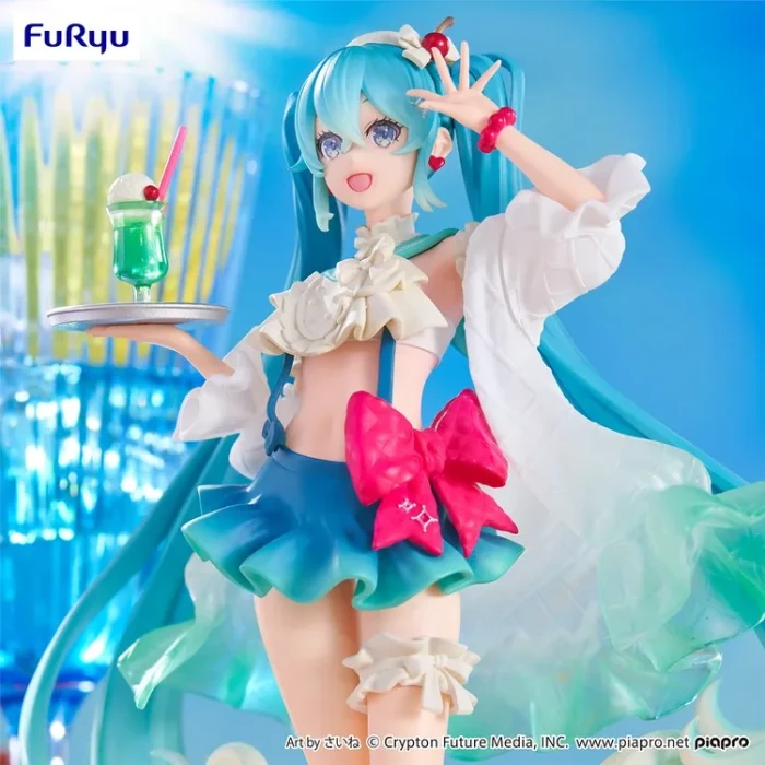 Hatsune Miku Exceed Creative Sweet Sweets Melon Soda Float