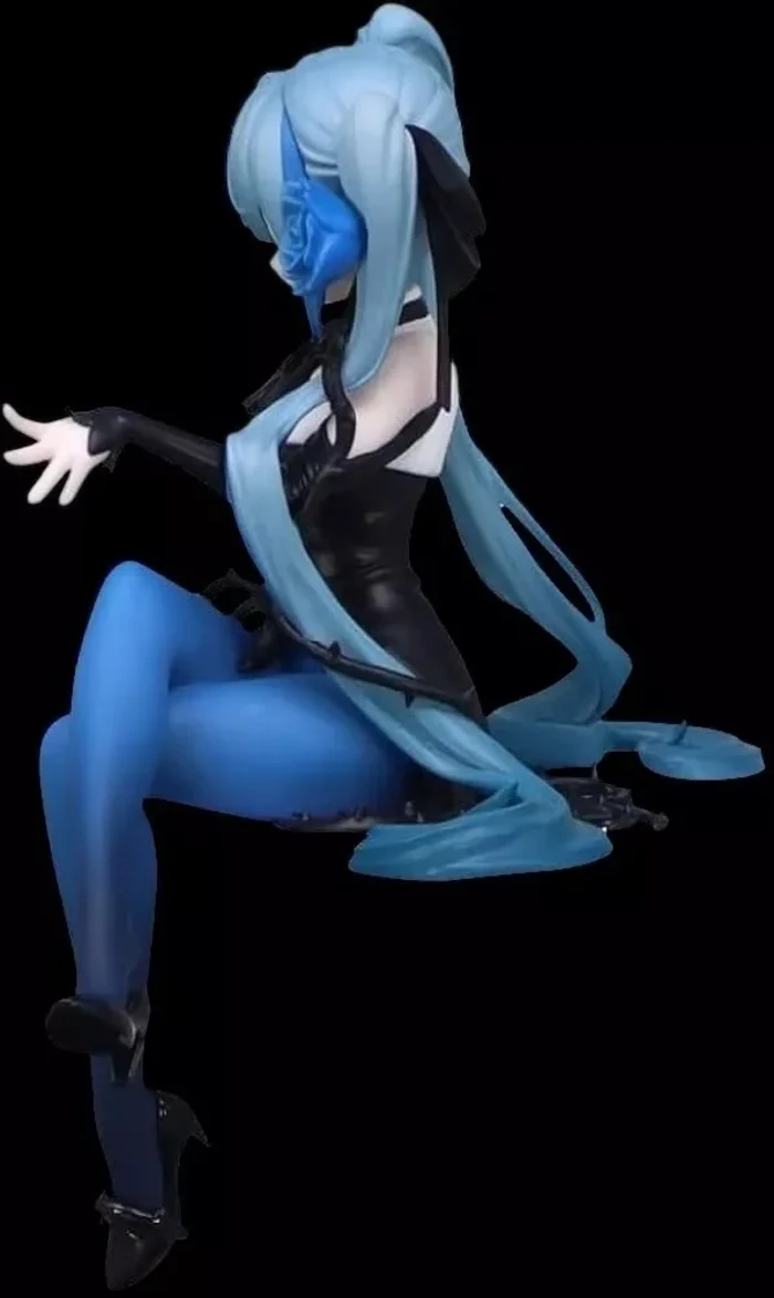 Hatsune Miku Noodle Stopper Flower Fairy Blue Rose
