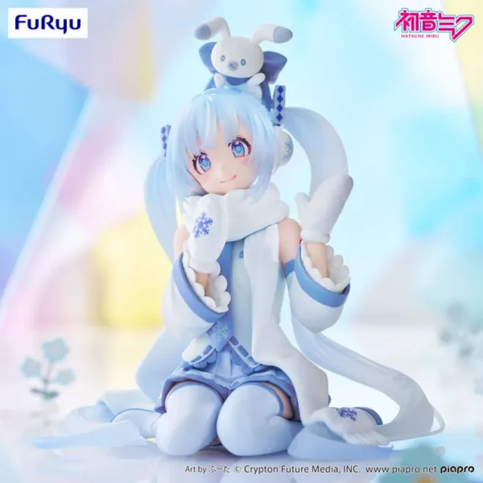 Hatsune Miku - Rabbit Yukine - Noodle Stopper Figure - Snow Miku Sky Town Ver