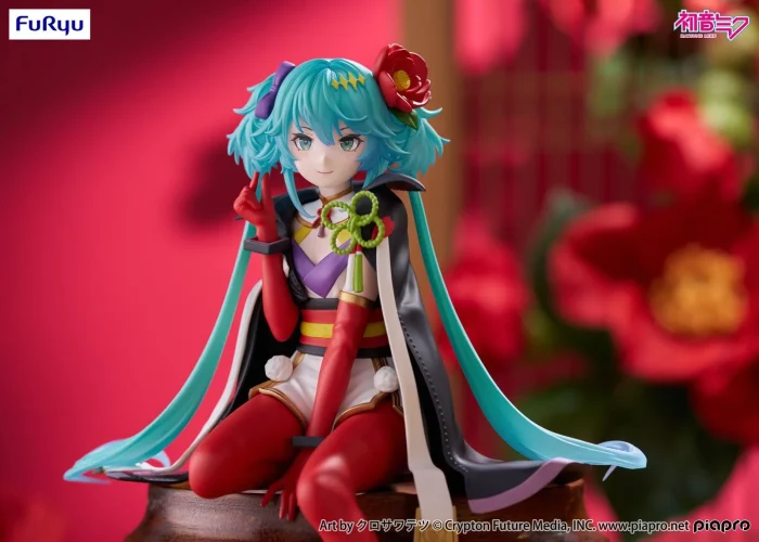 Hatsune Miku Noodle Stopper Figure Flower Fairy Camellia