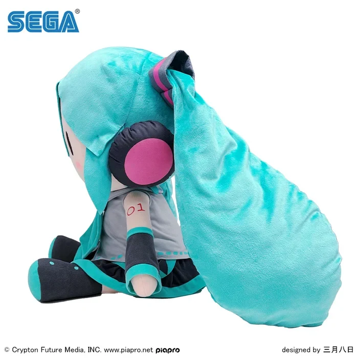 Hatsune Miku Fuwapuchi Dodeka Jumbo Plush