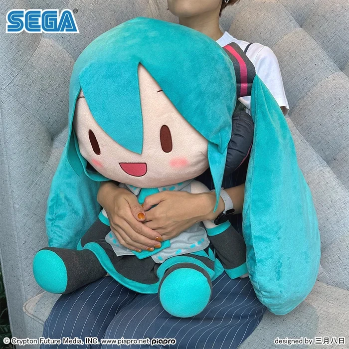 Hatsune Miku Fuwapuchi Dodeka Jumbo Plush