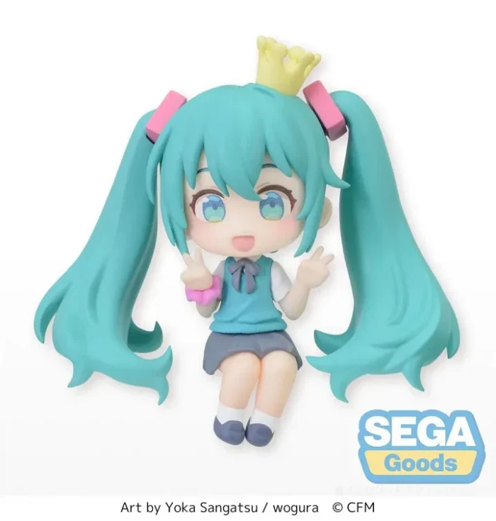 Hatsune Miku 16th Anniversary Mini Perching Figure Wogura Ver
